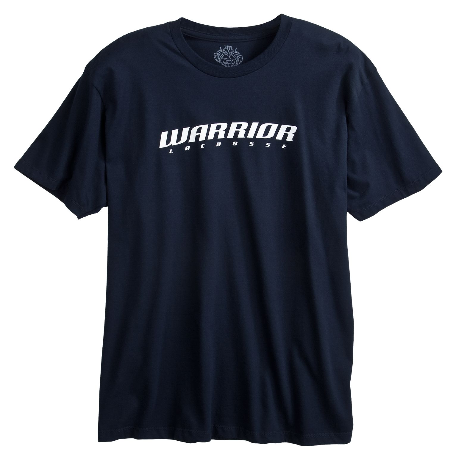 Lax Logo Tee, Navy with White