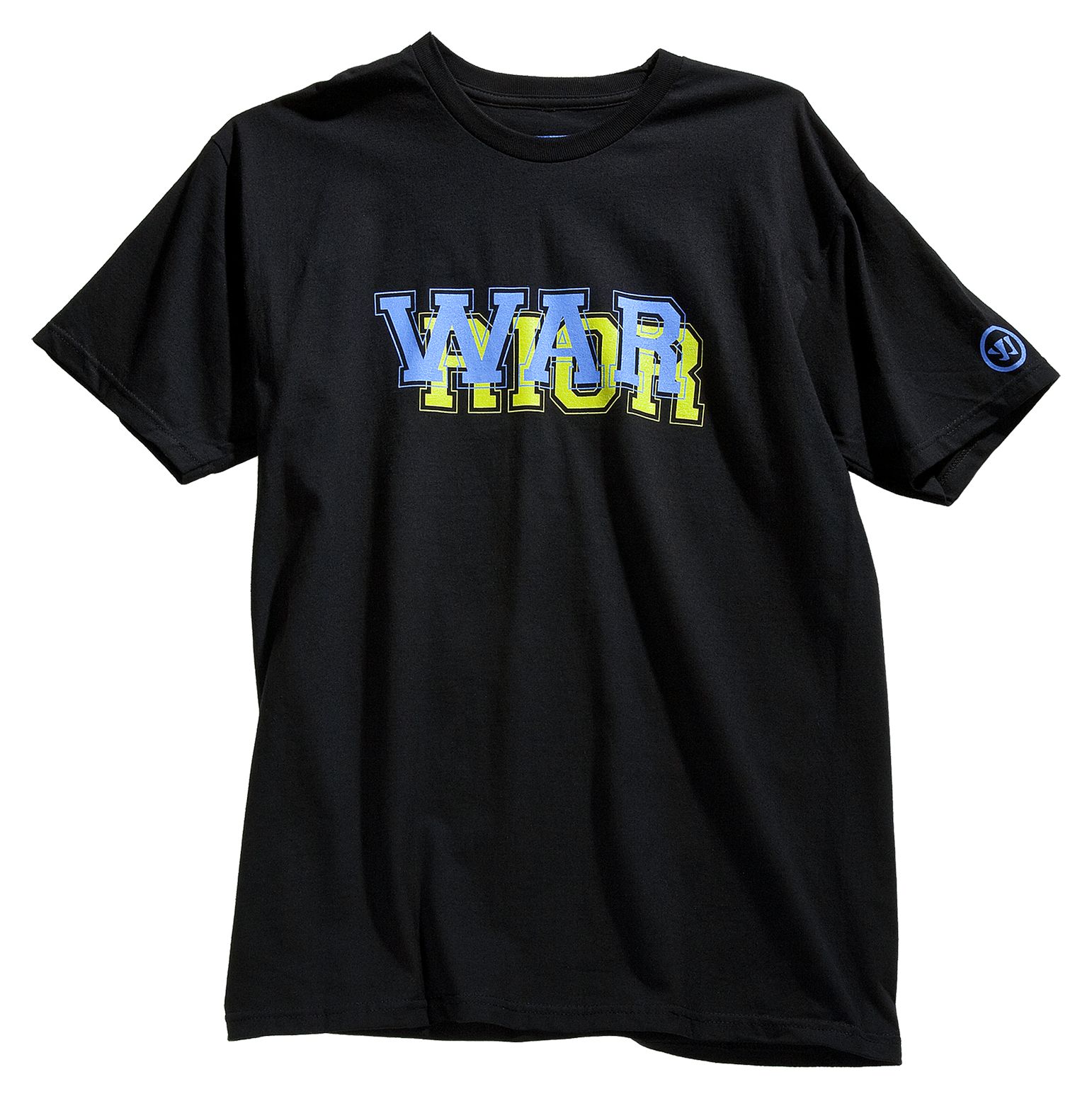 Prism Tee, Black with Blue &amp; Green