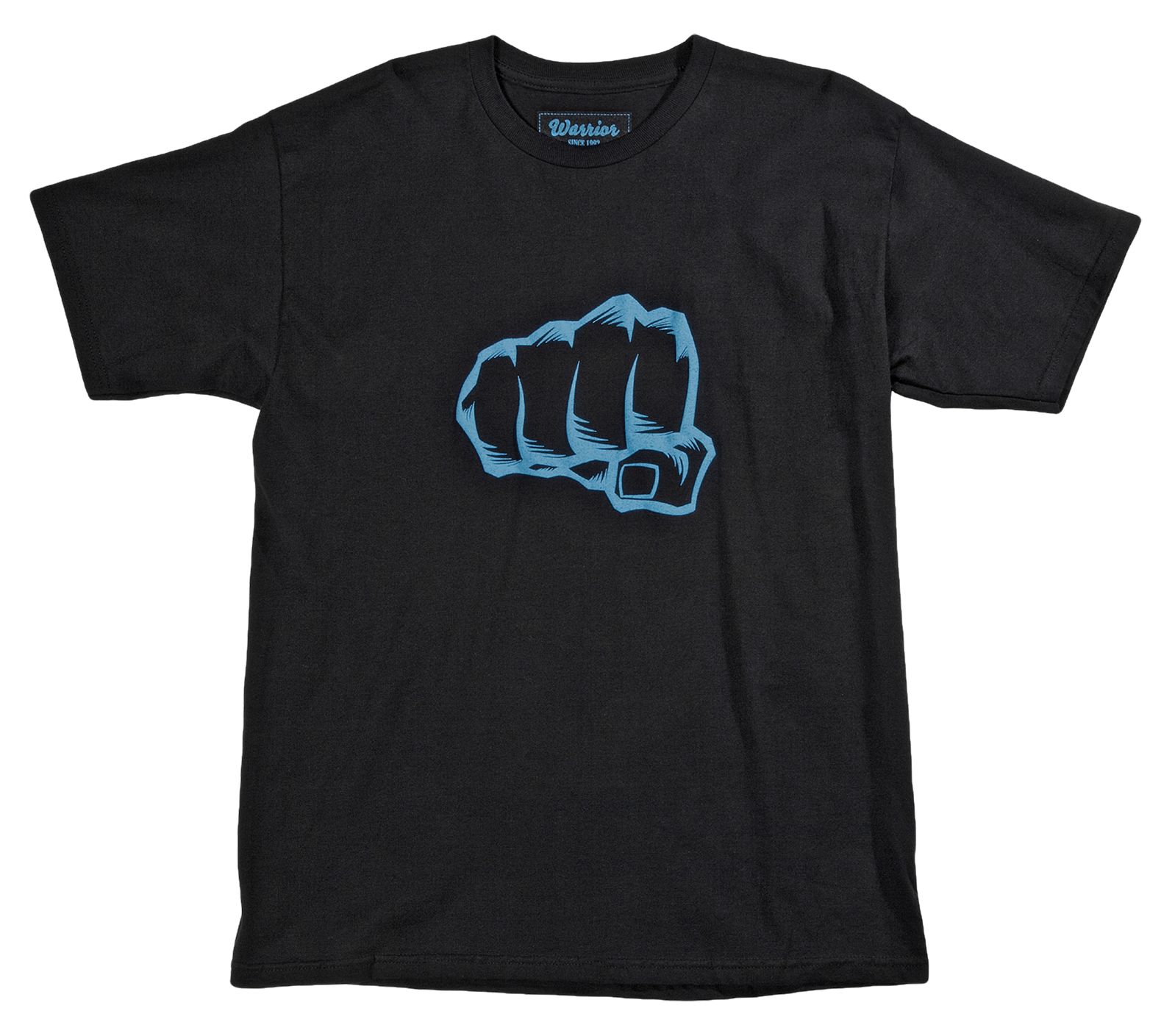 Haymaker Tee, Black with Blue