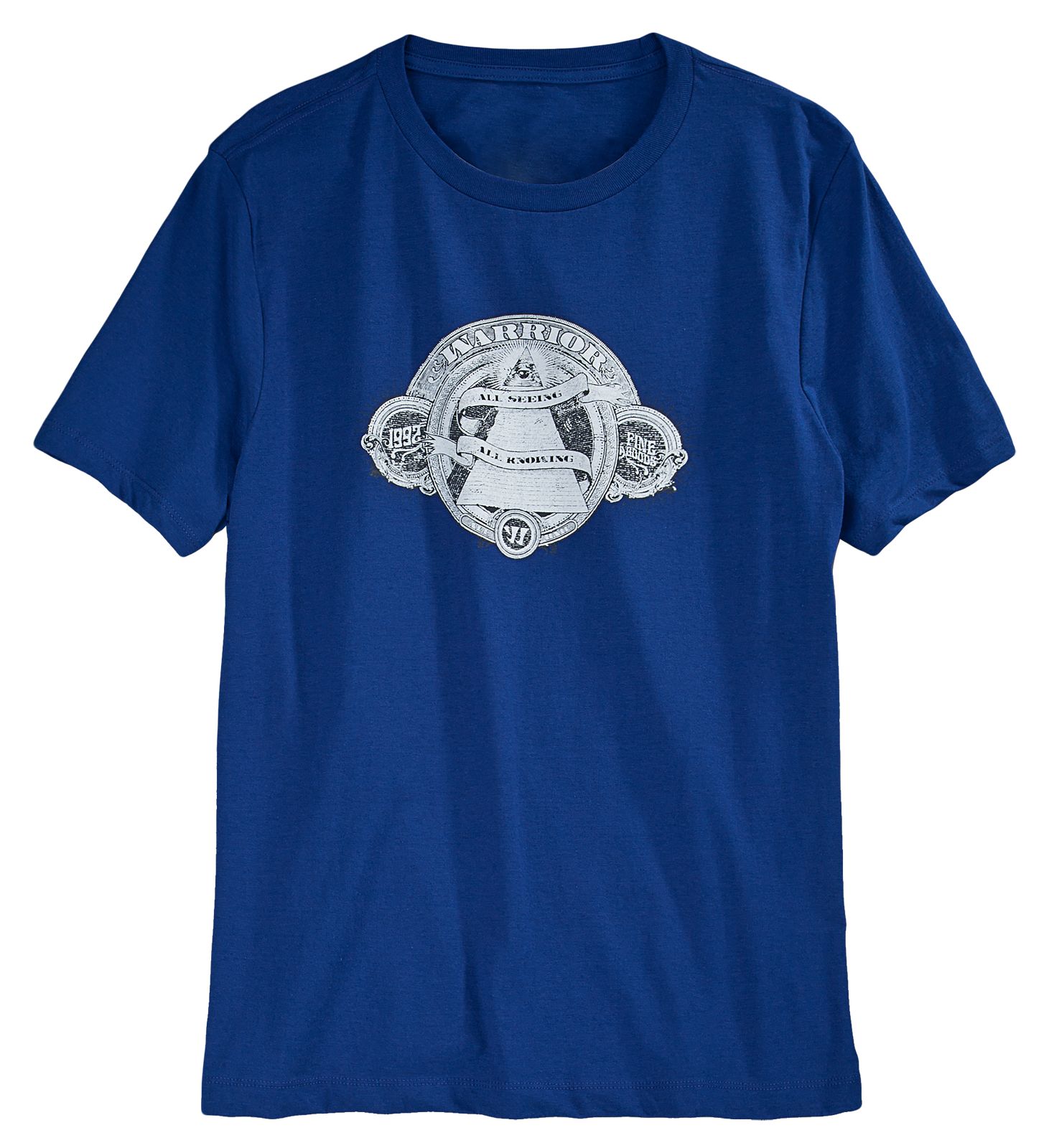 Greenback Tee, Classic Blue with White &amp; Black