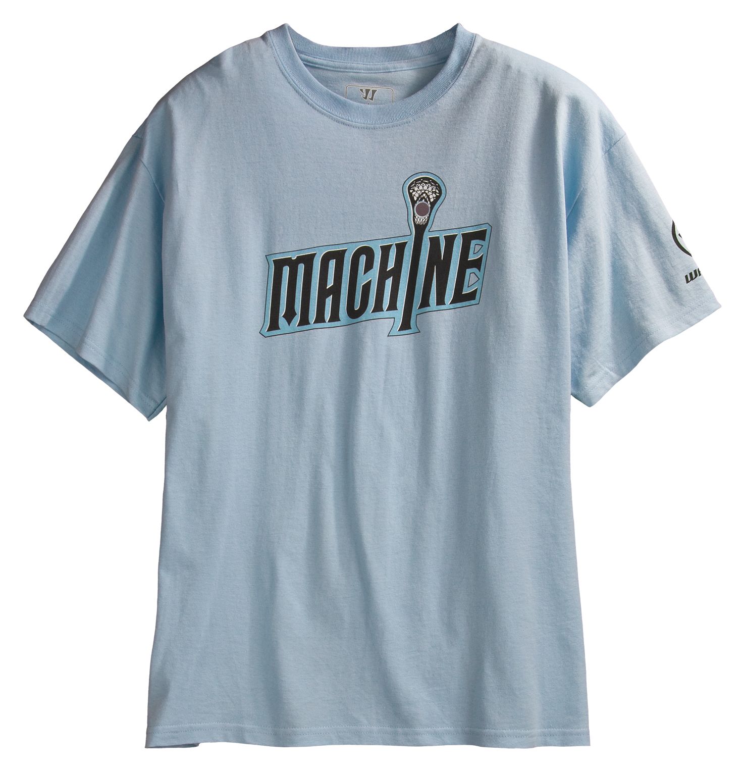 Ohio Machine Tee, Carolina Blue with Black