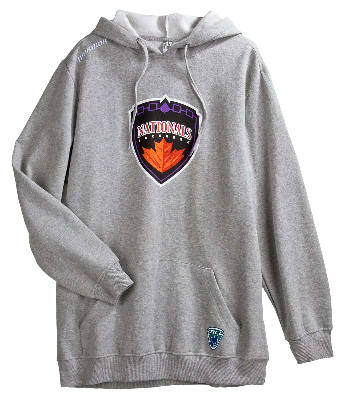 Hamilton Nationals Hoodie, Heather Gray with Black &amp; Orange