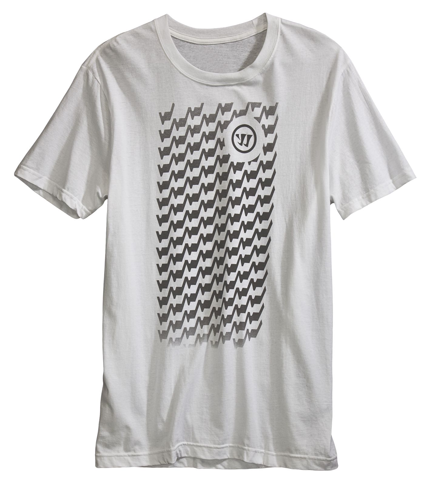 Tooth Tee, White with Grey