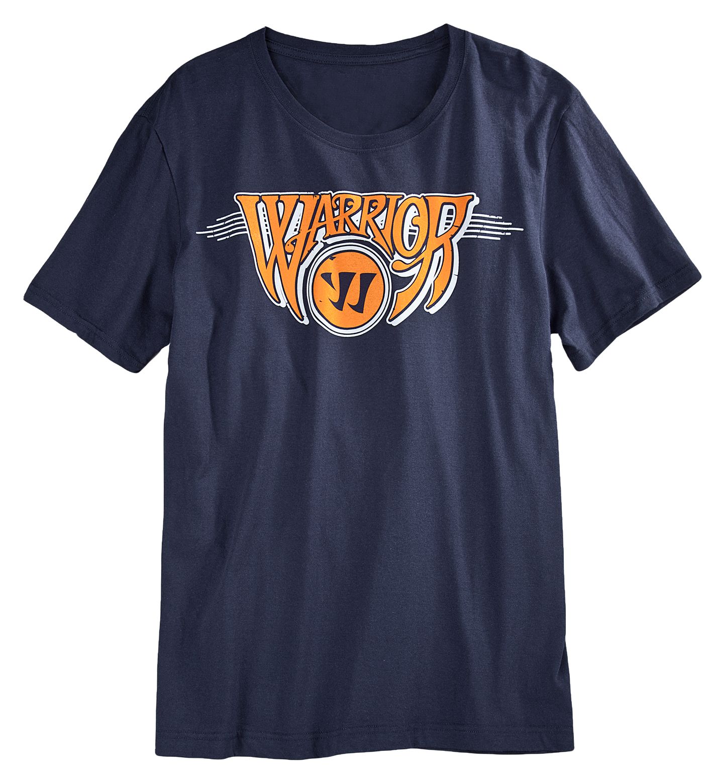 Hesher Tee, Aviator Blue with Orange