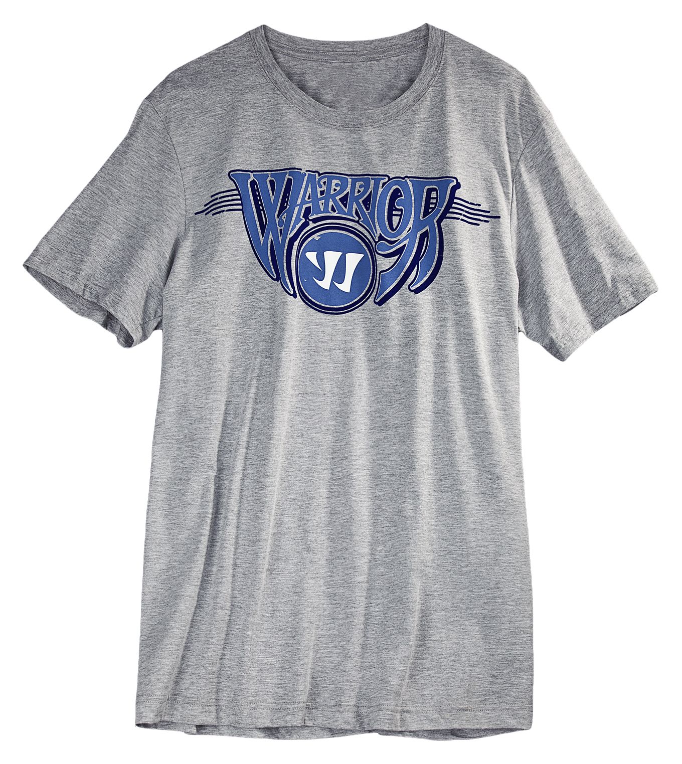 Hesher Tee, Dark Heather Gray with Blue