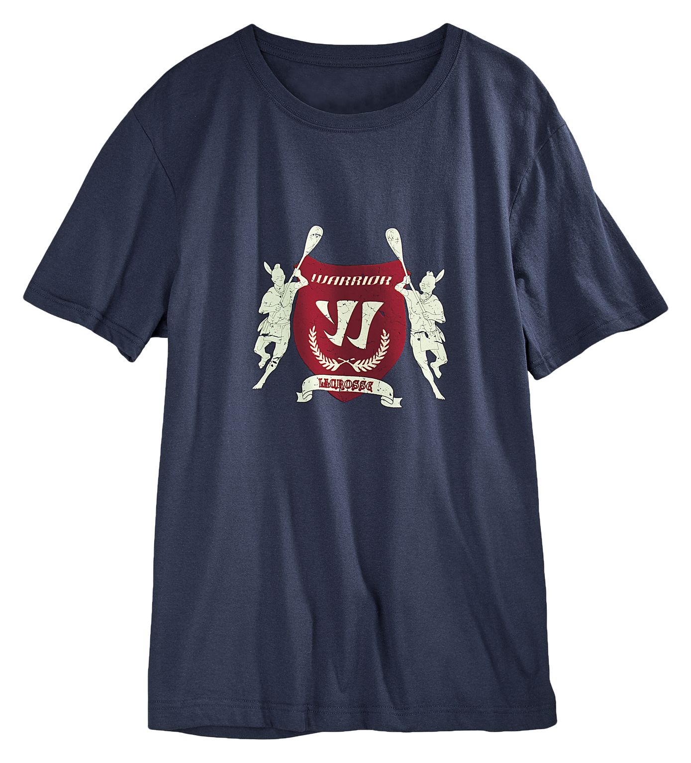 Heritage Lax Tee, Aviator Blue with Red &amp; White