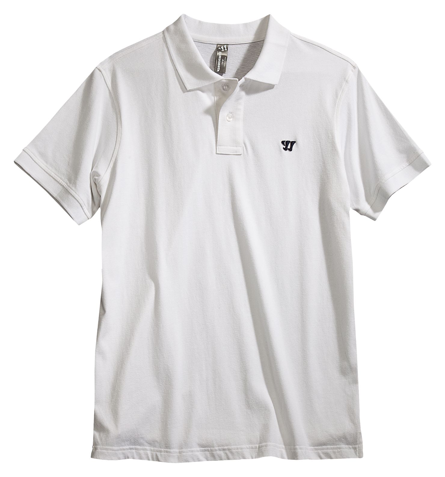 Heritage Polo, White with Black