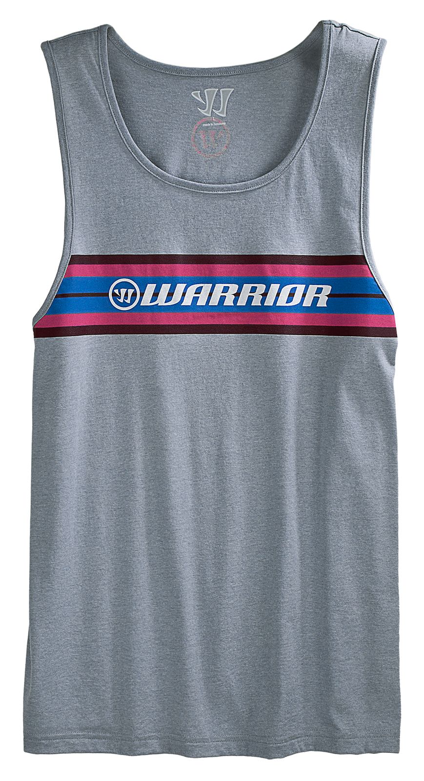 Stripe Tank, Athletic Grey