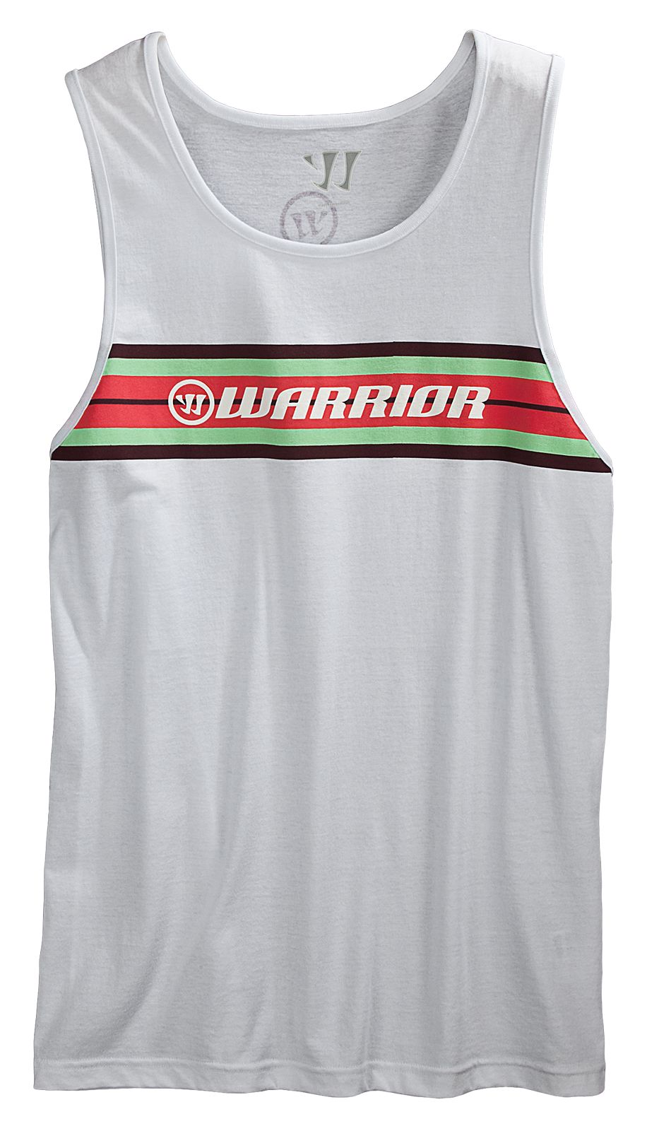Stripe Tank, White