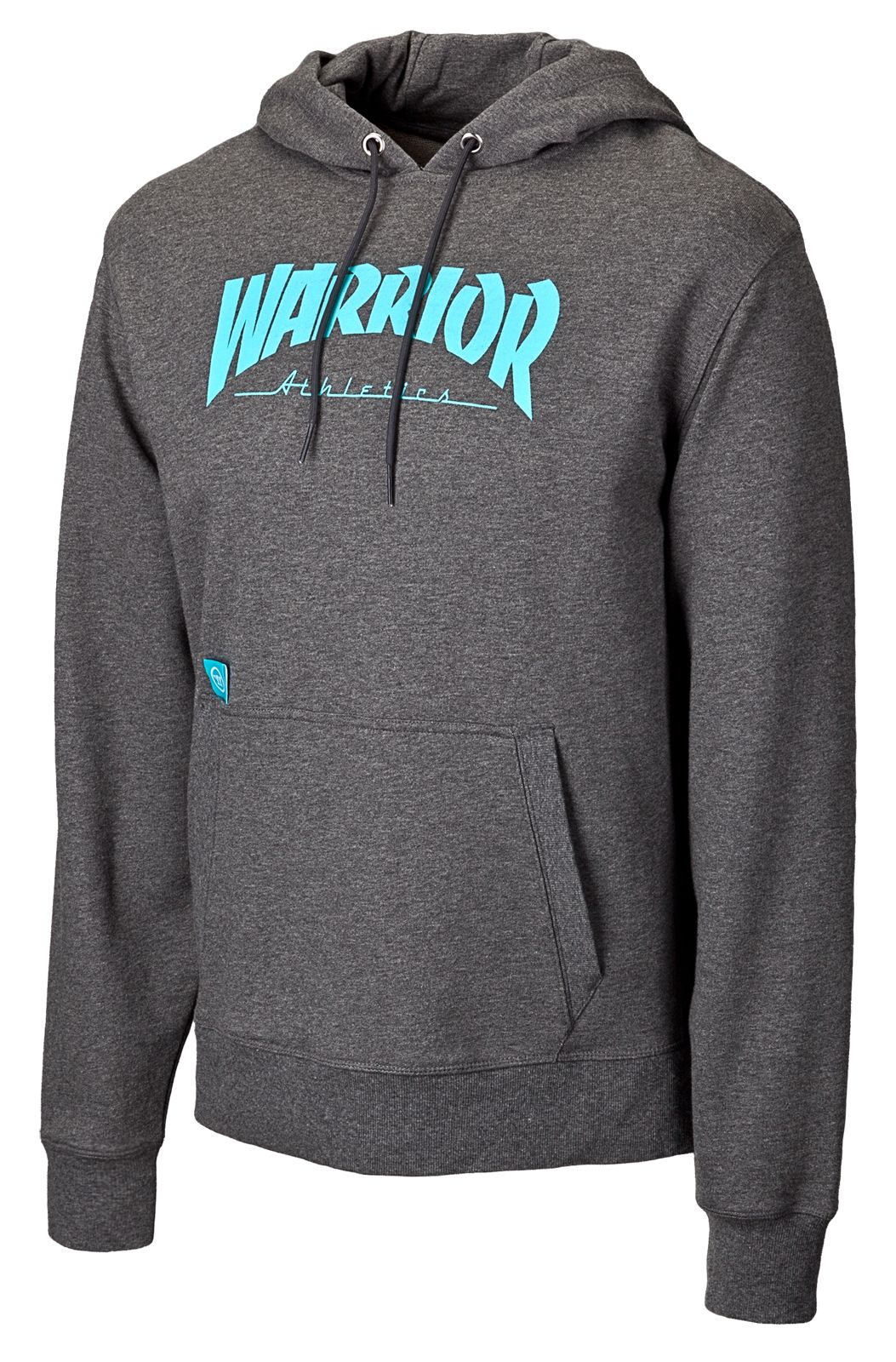 Athletics Pullover Hoodie, Dark Heather Grey