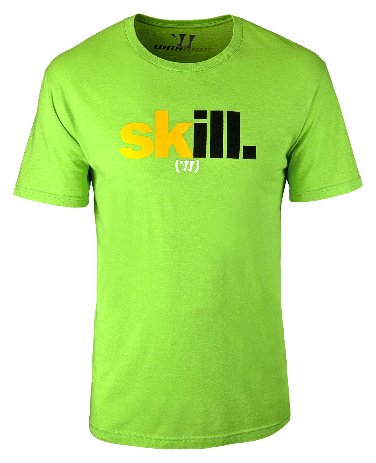 Skill 50/50 Tee, Neon Green