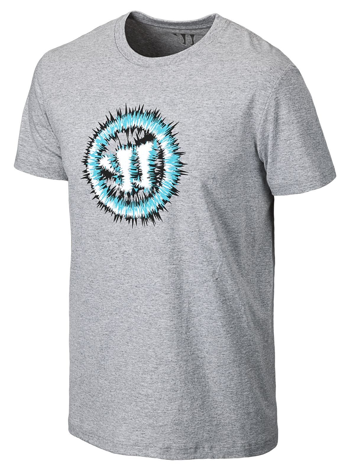 Static W Tee, Athletic Grey