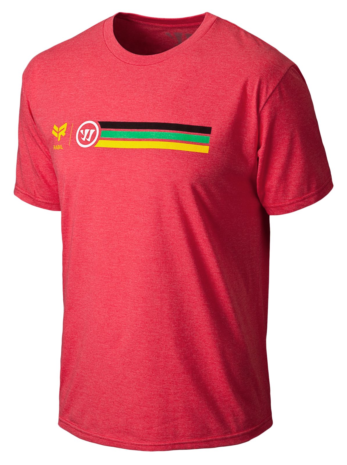 Rabil Stripe Tee, Red