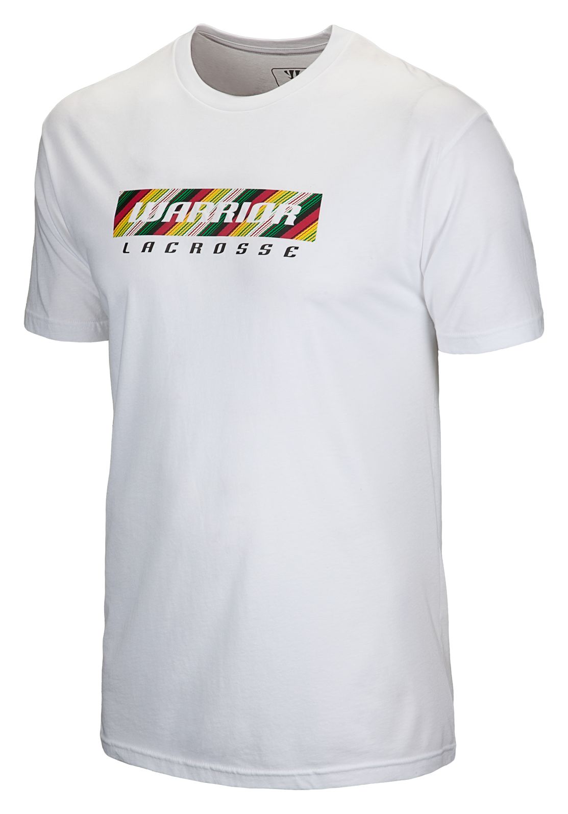 Rug Stripe Lax Tee, White