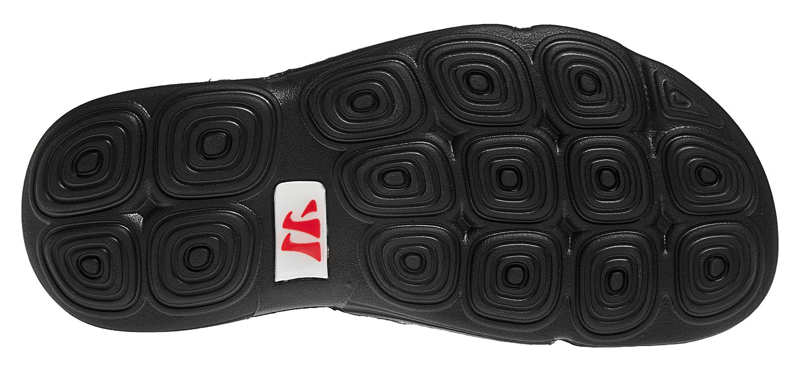 Burn Slide, Black with White