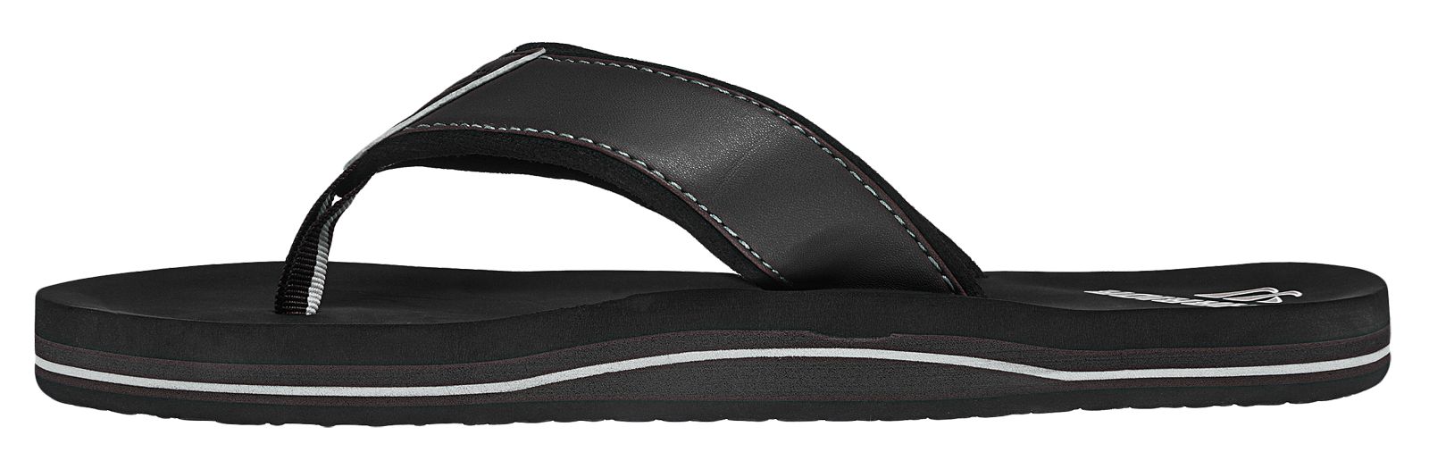 Riot Thong, Black with White