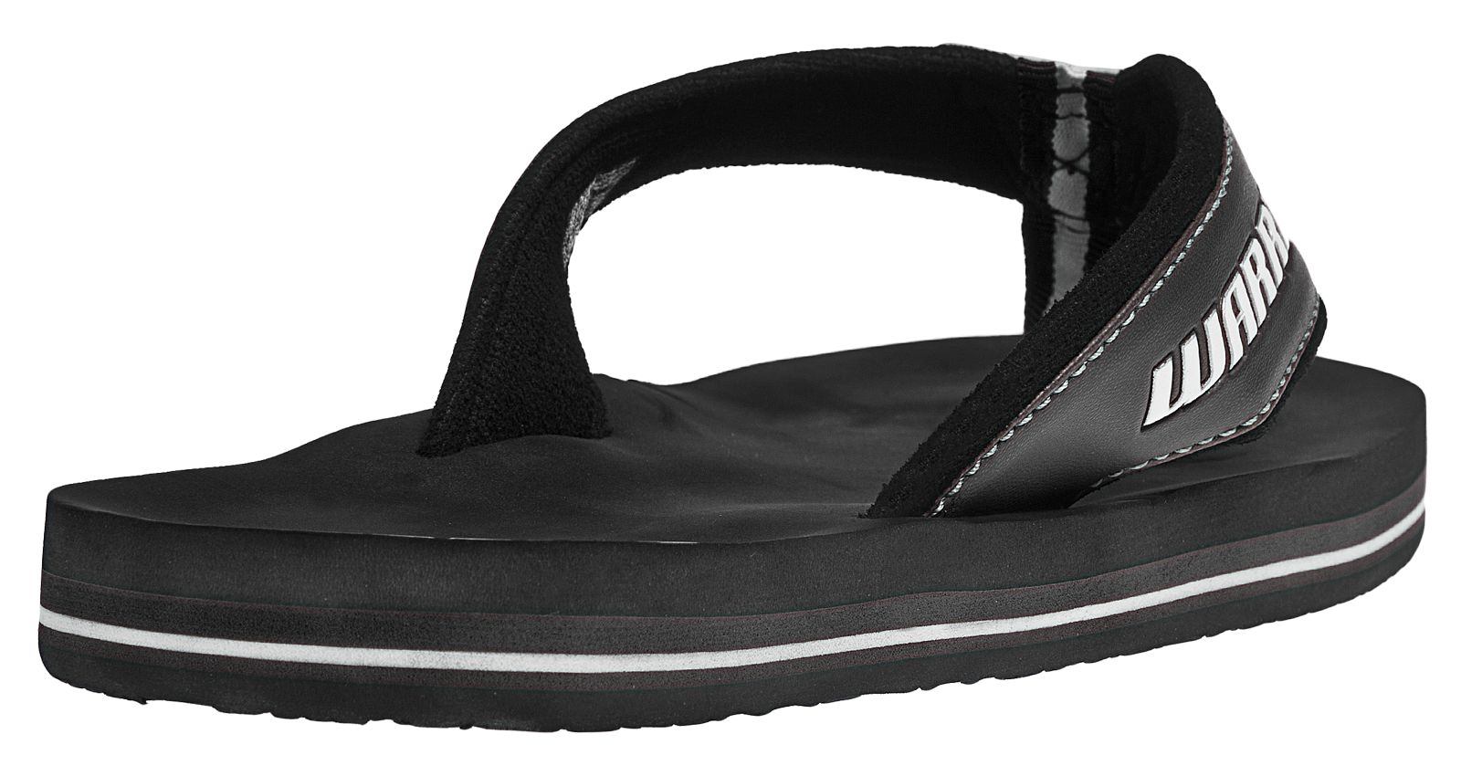 Riot Thong, Black with White