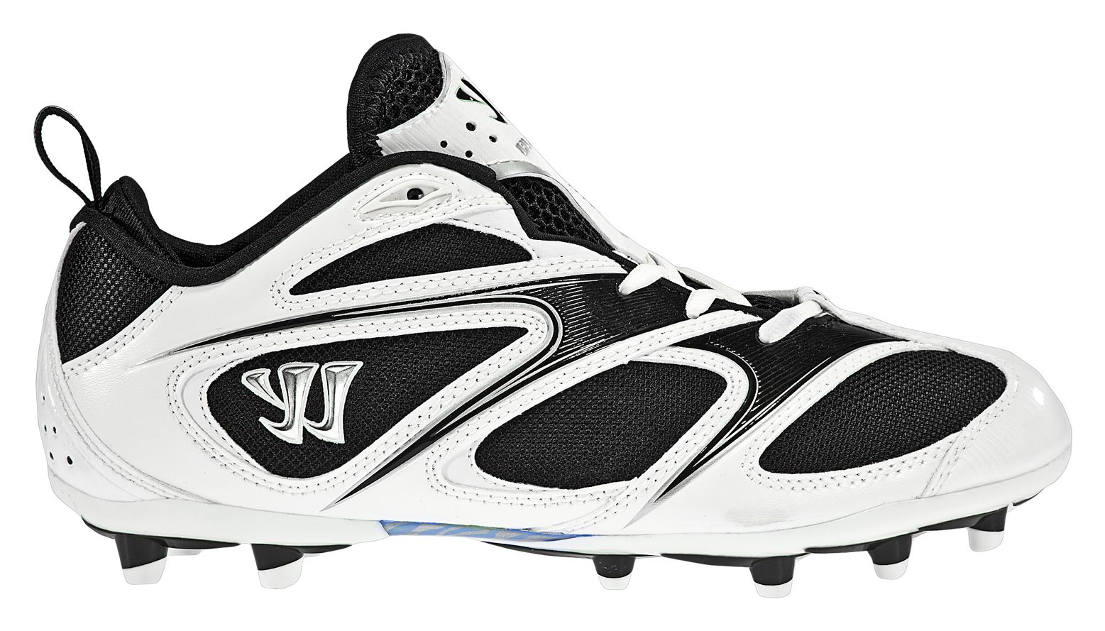 Burn Speed 4.0 Molded Lo Cut, White with Black