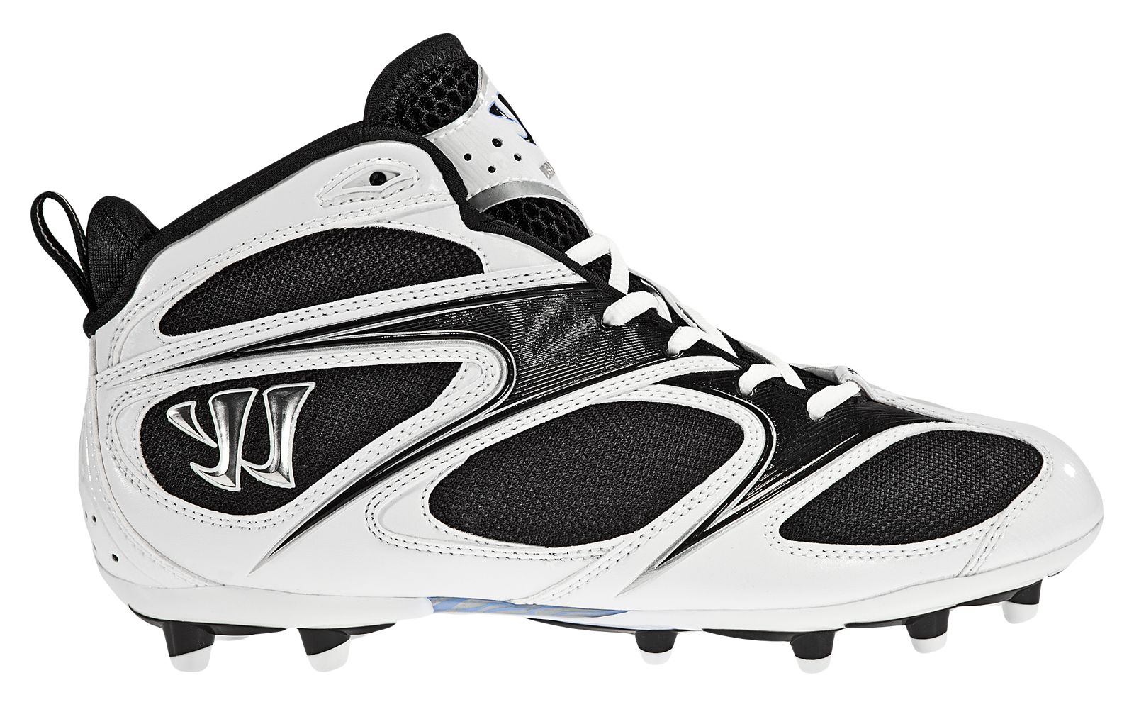 Burn Speed 4.0 Molded Mid Cut, White with Black
