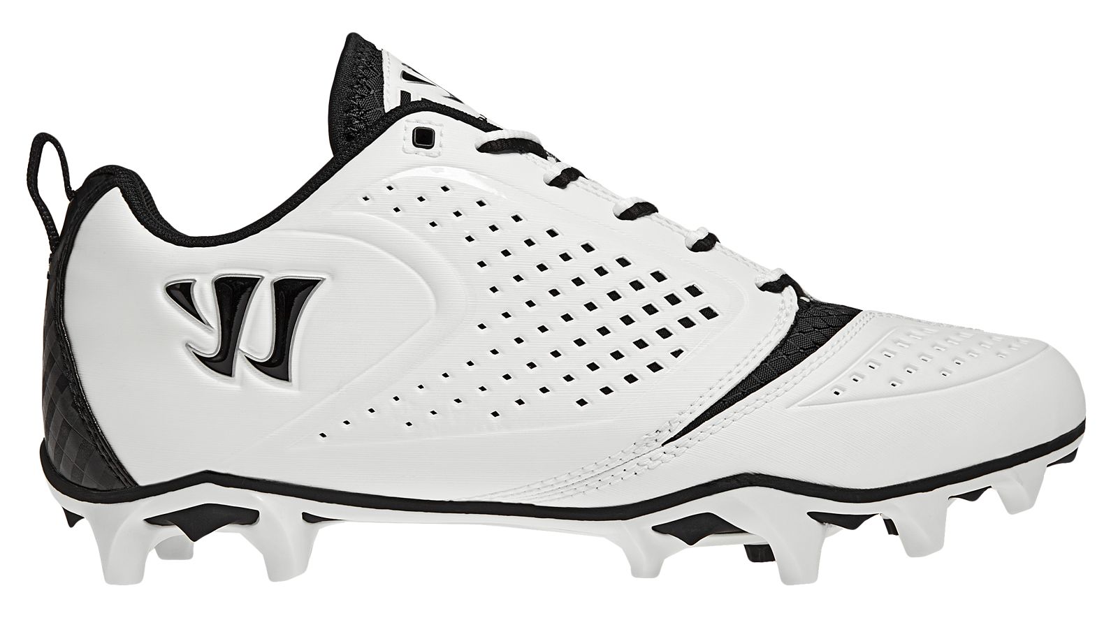 Burn Speed 5.0 Low Cut Molded, White with Black