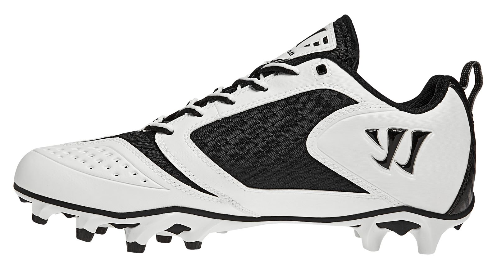 Burn Speed 5.0 Low Cut Molded, White with Black