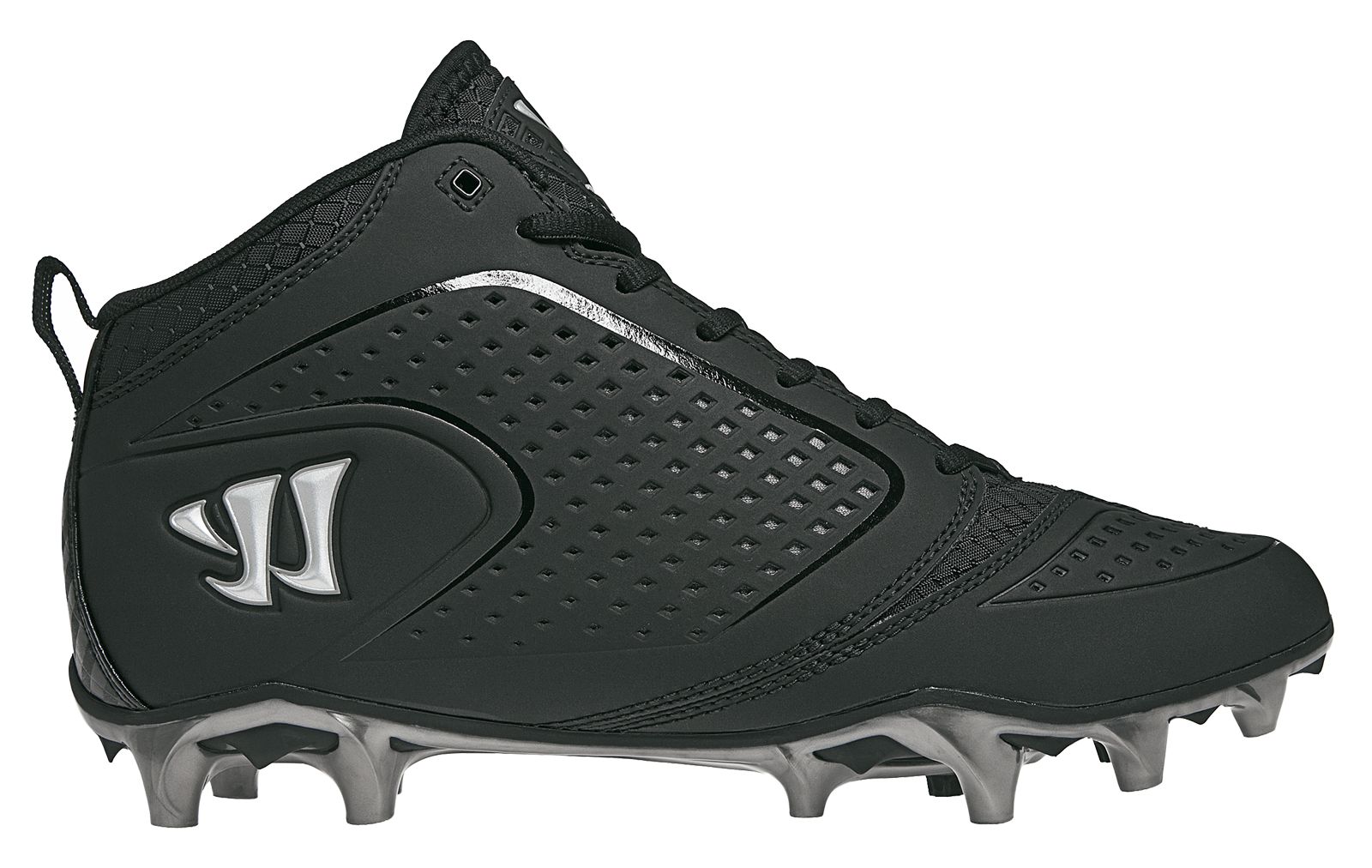 Burn Speed 5.0 Mid Cut Molded, Black with Silver