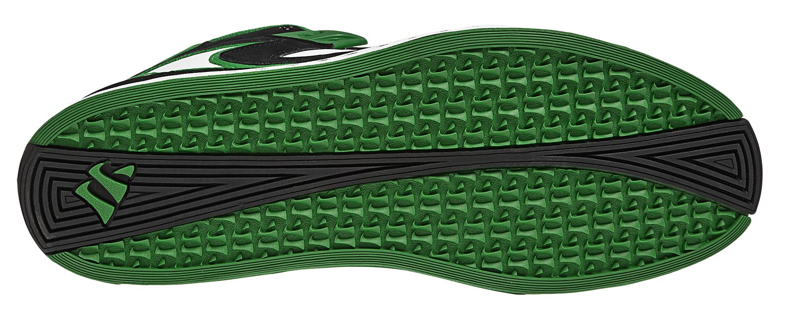 Hound Dog, White with Black &amp; Green