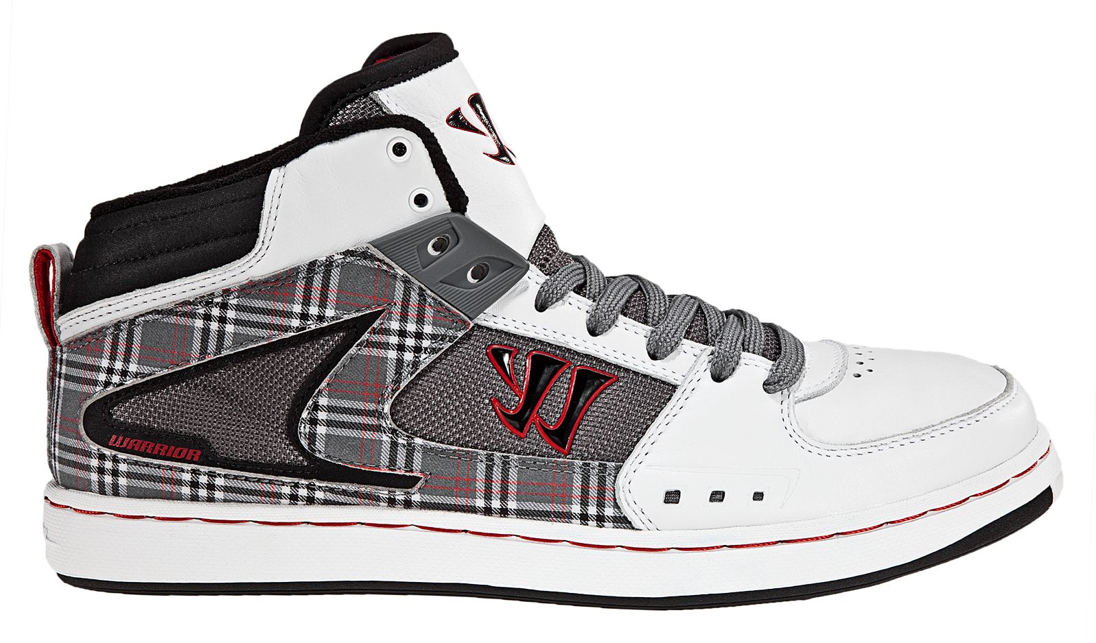 Hound Dog, White with Grey & Red