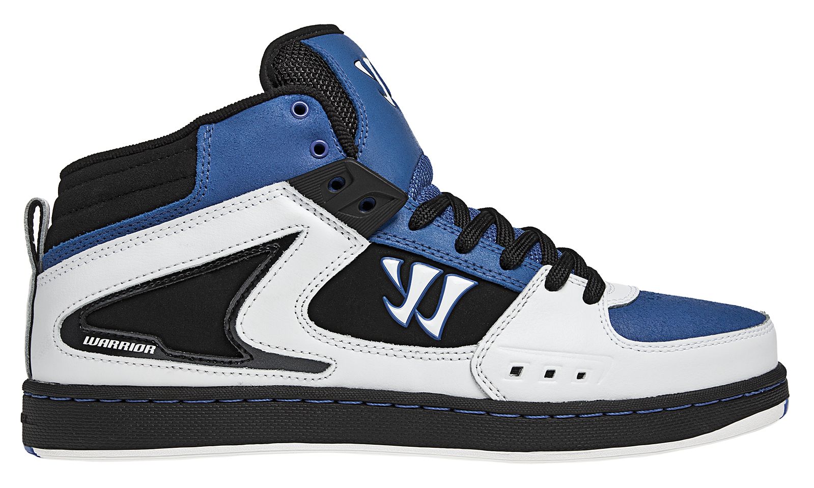 Hound Dog, White with Black & Blue