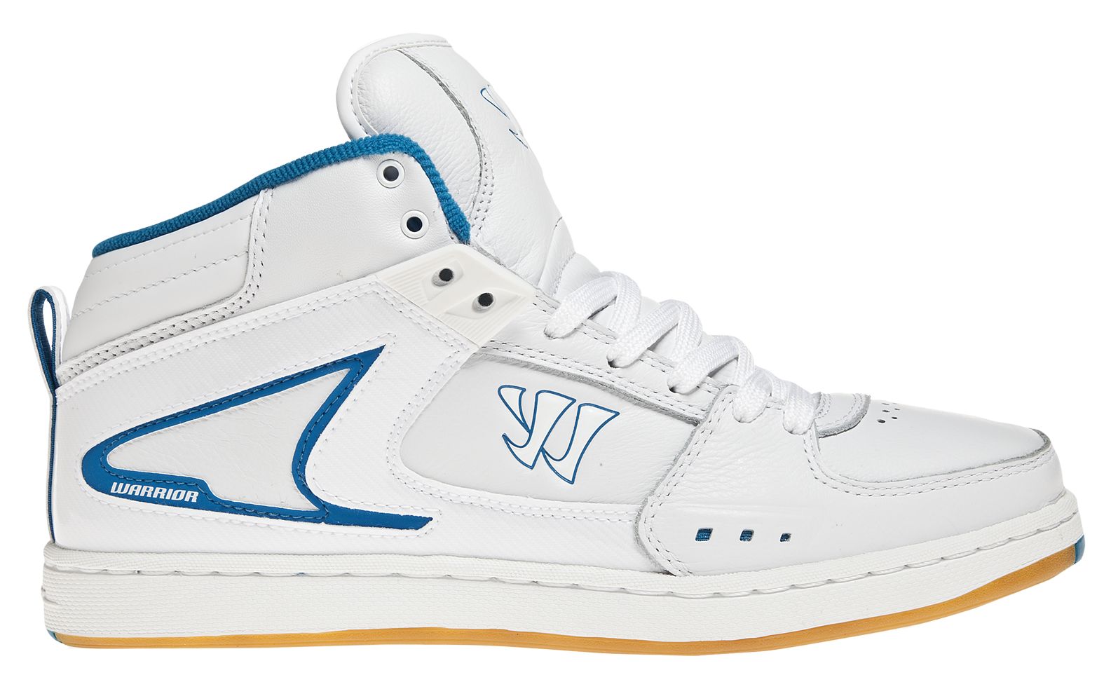 Hound Dog, White with Blue