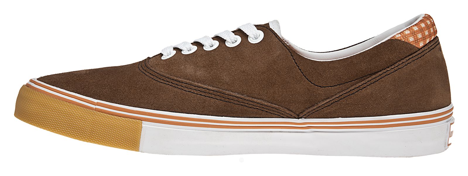 Deke, Brown with Orange &amp; White