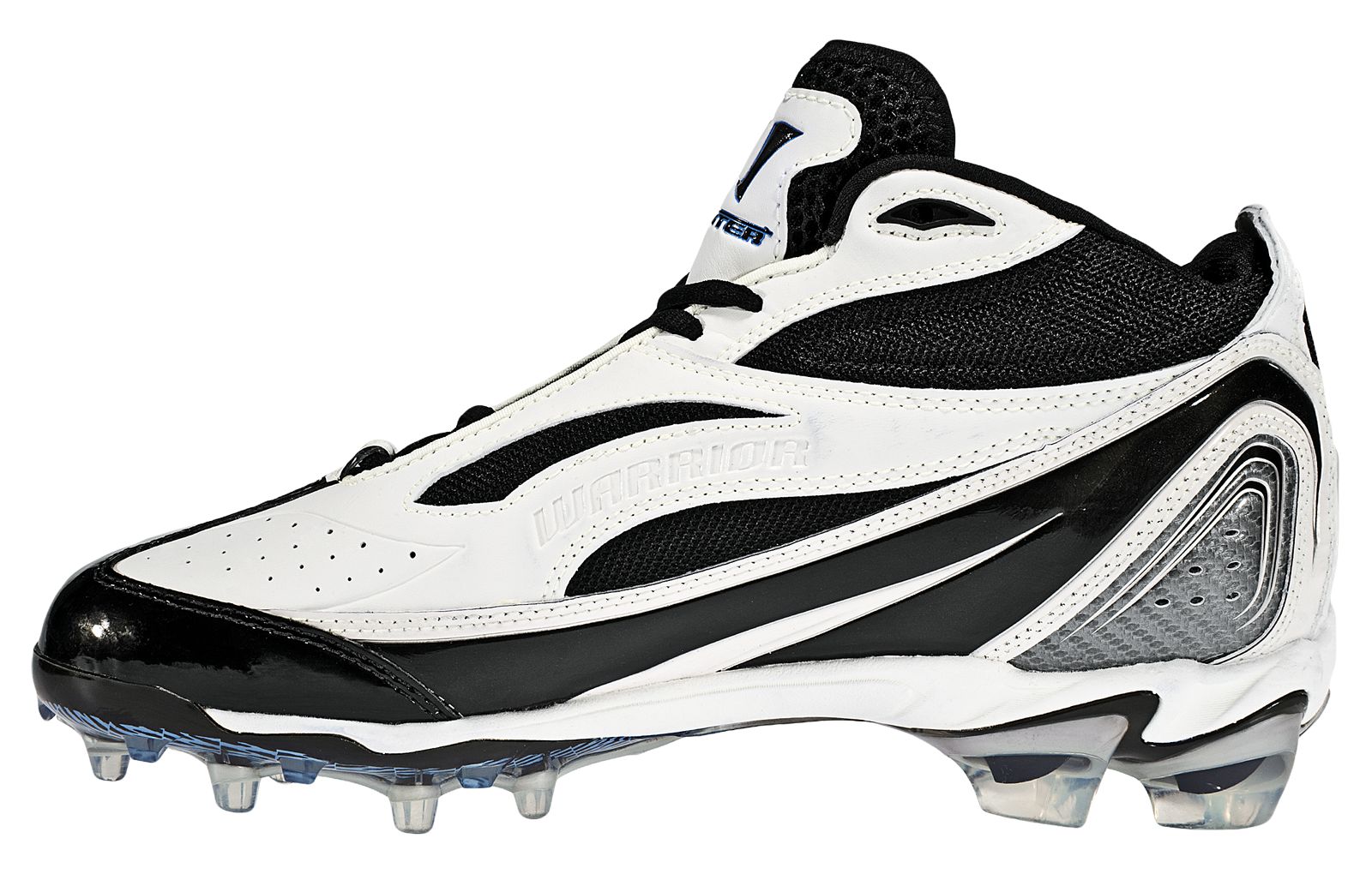 Shooter Cleat, Black with White