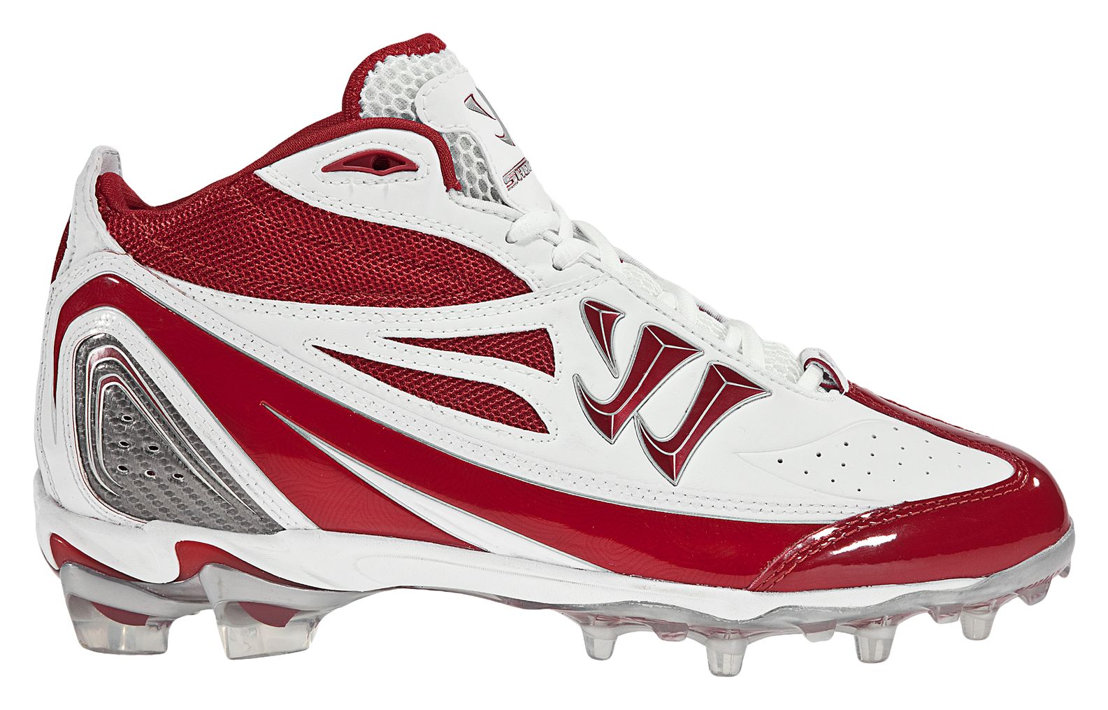 Shooter Cleat, Red with White