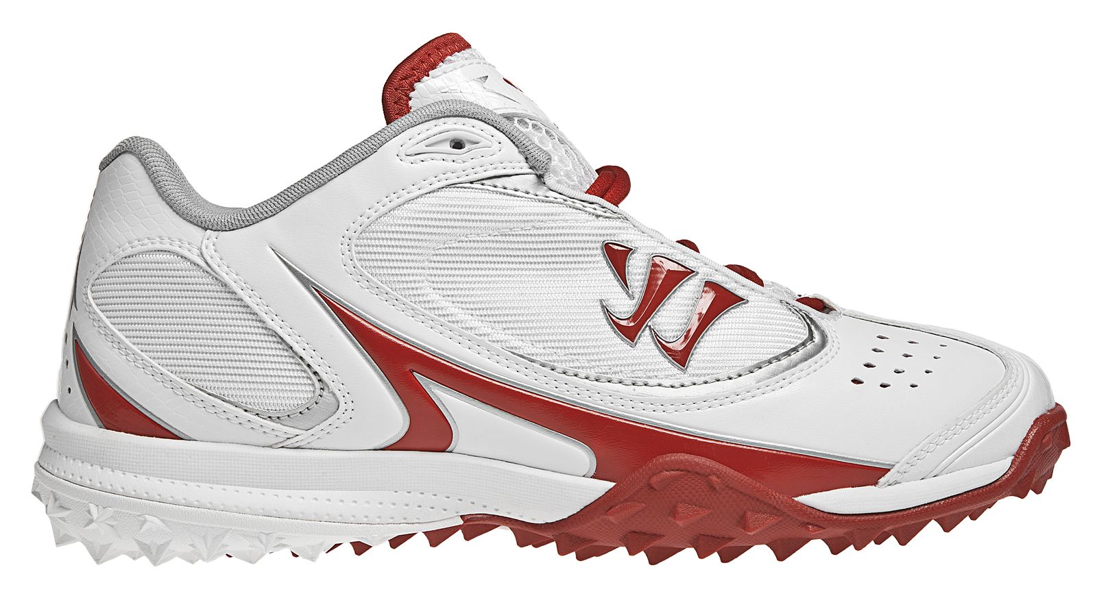 Streakr, White with Red