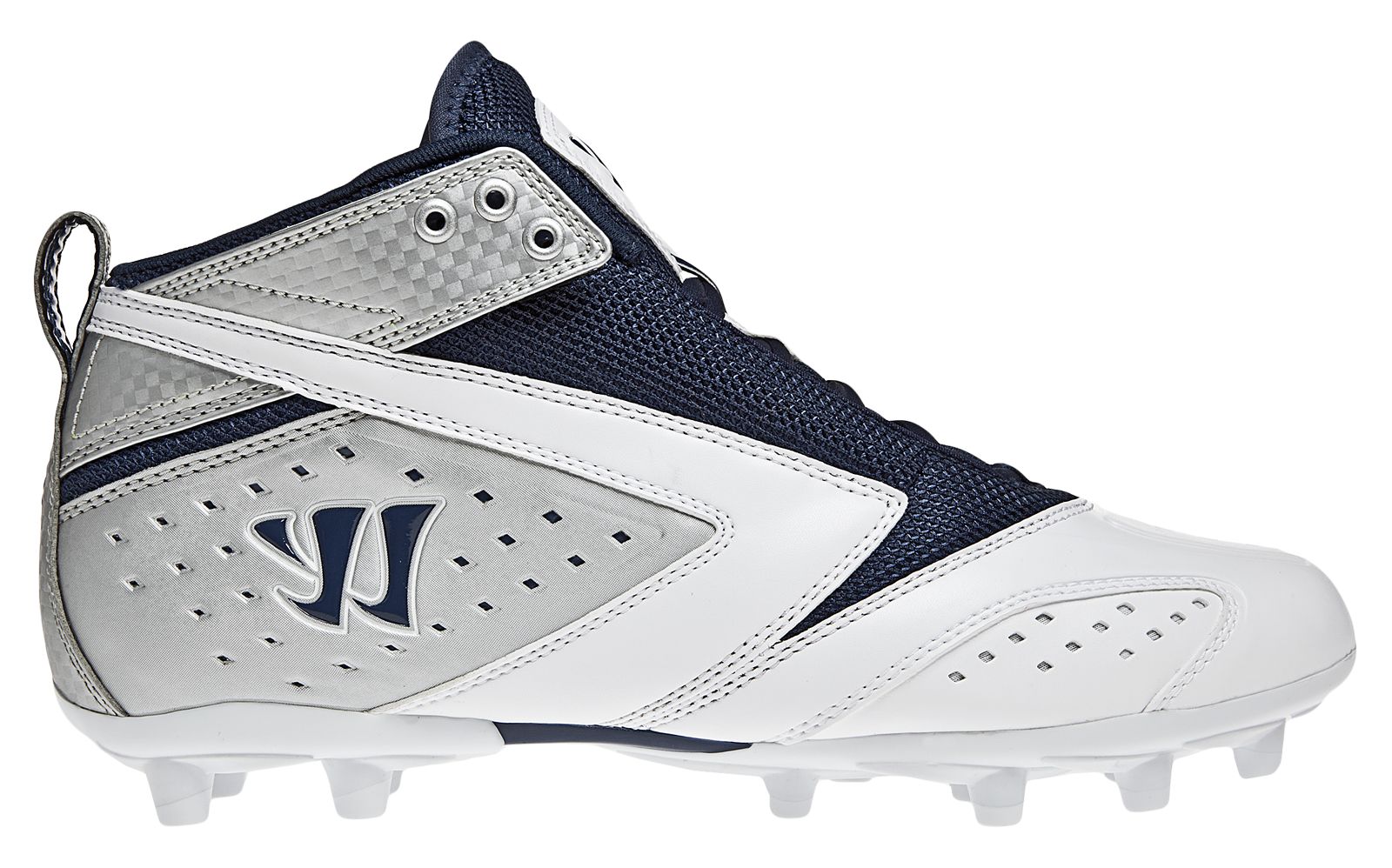 Burn 2nd Degree Cleat, Blue with White & Silver