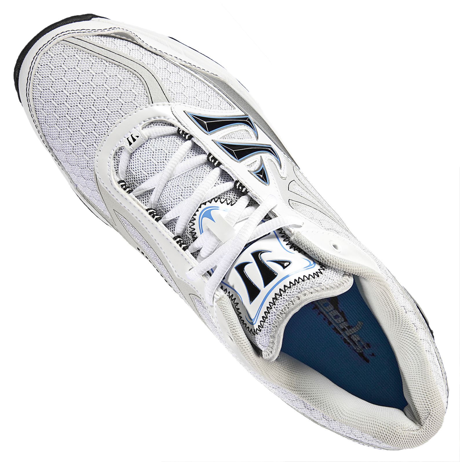 Shooter 3, White with Silver &amp; Black