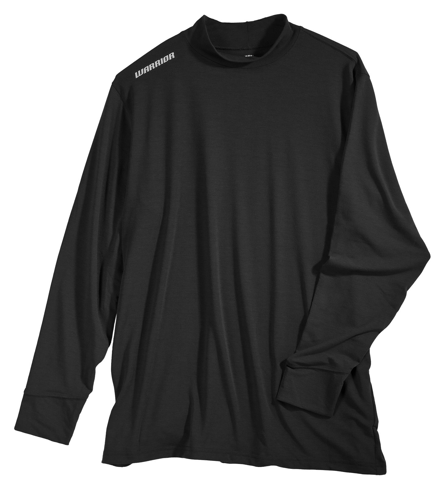 Tech Tee Mock Neck, Black