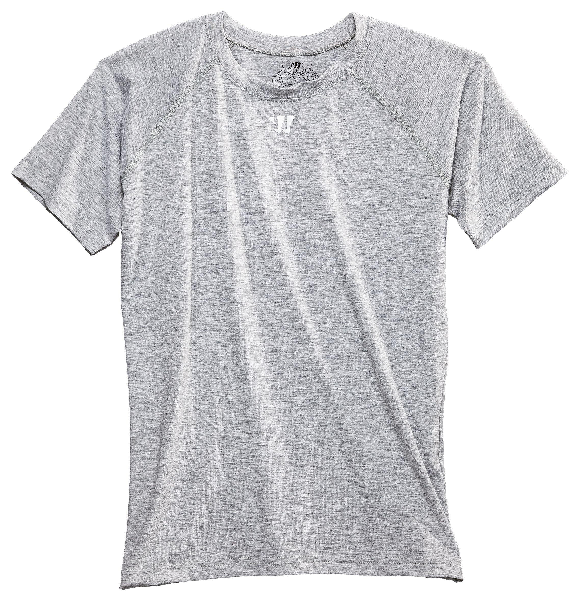 Youth SS Tech Tee, Heather Grey