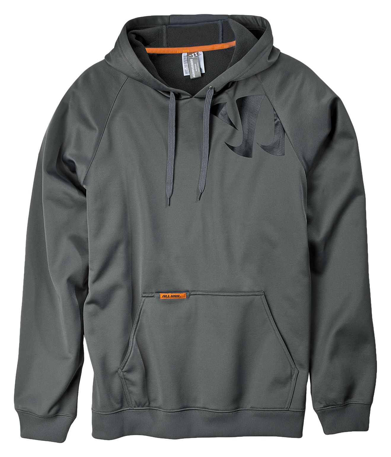 High-performance Pullover, Asphalt Grey with Black