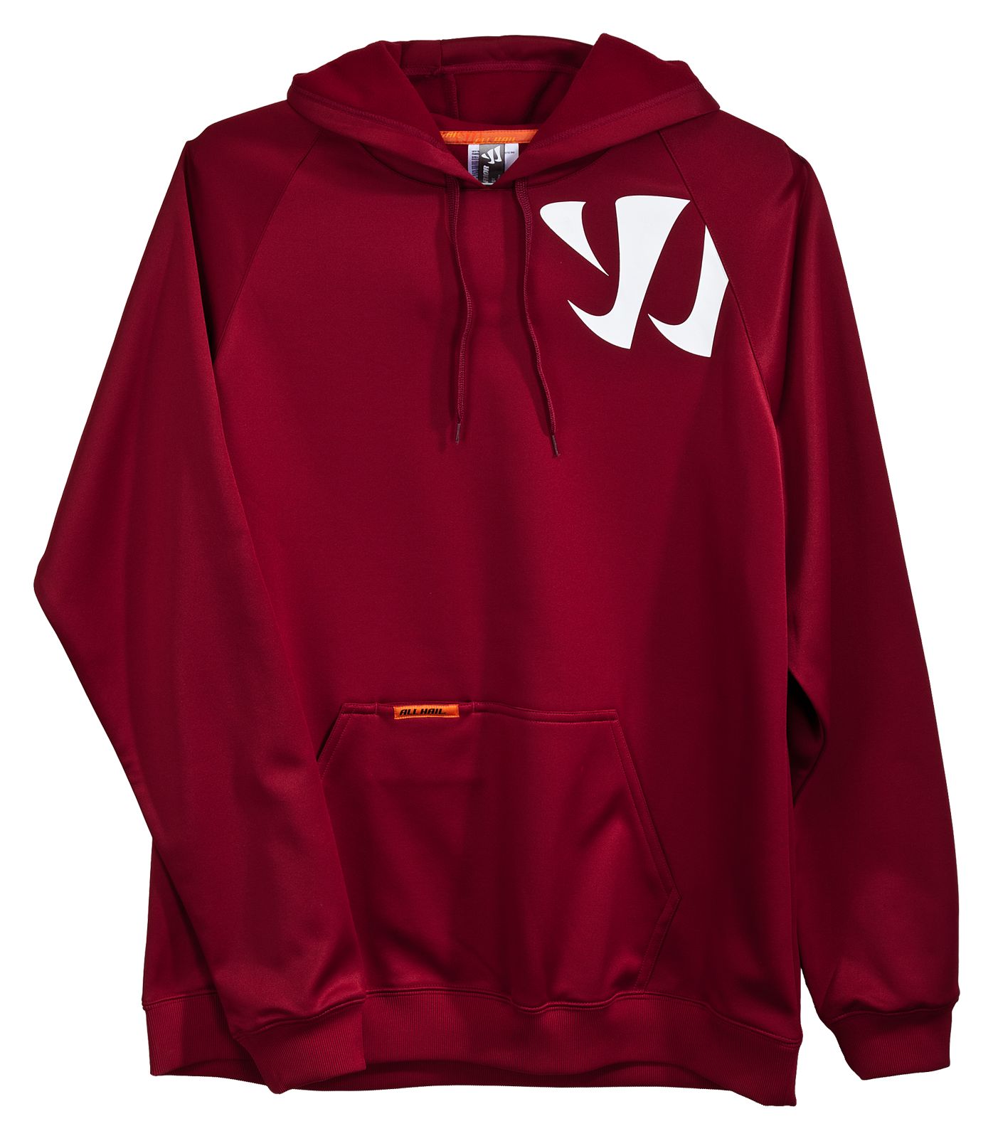 High-performance Pullover, Rio Red with White