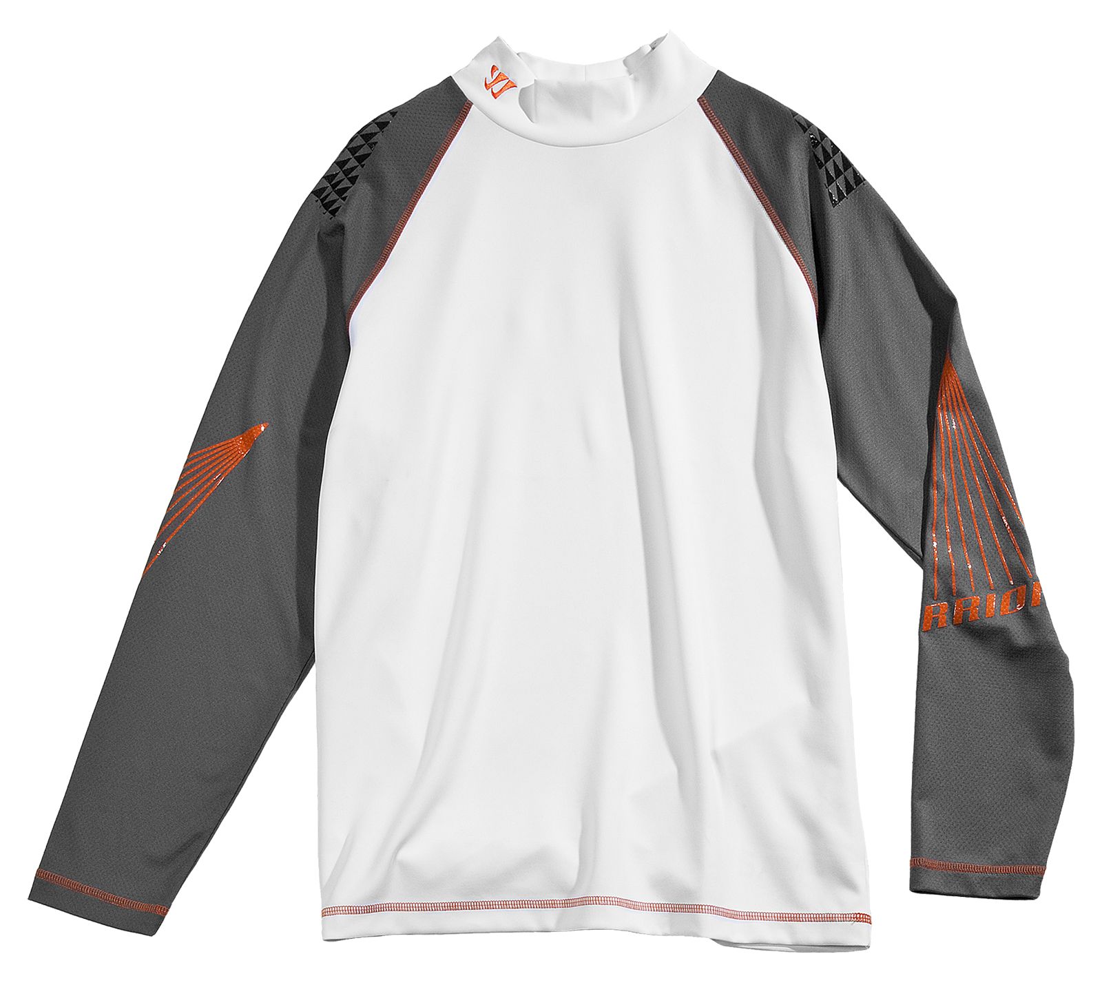 Game On Moc, White with Grey & Orange