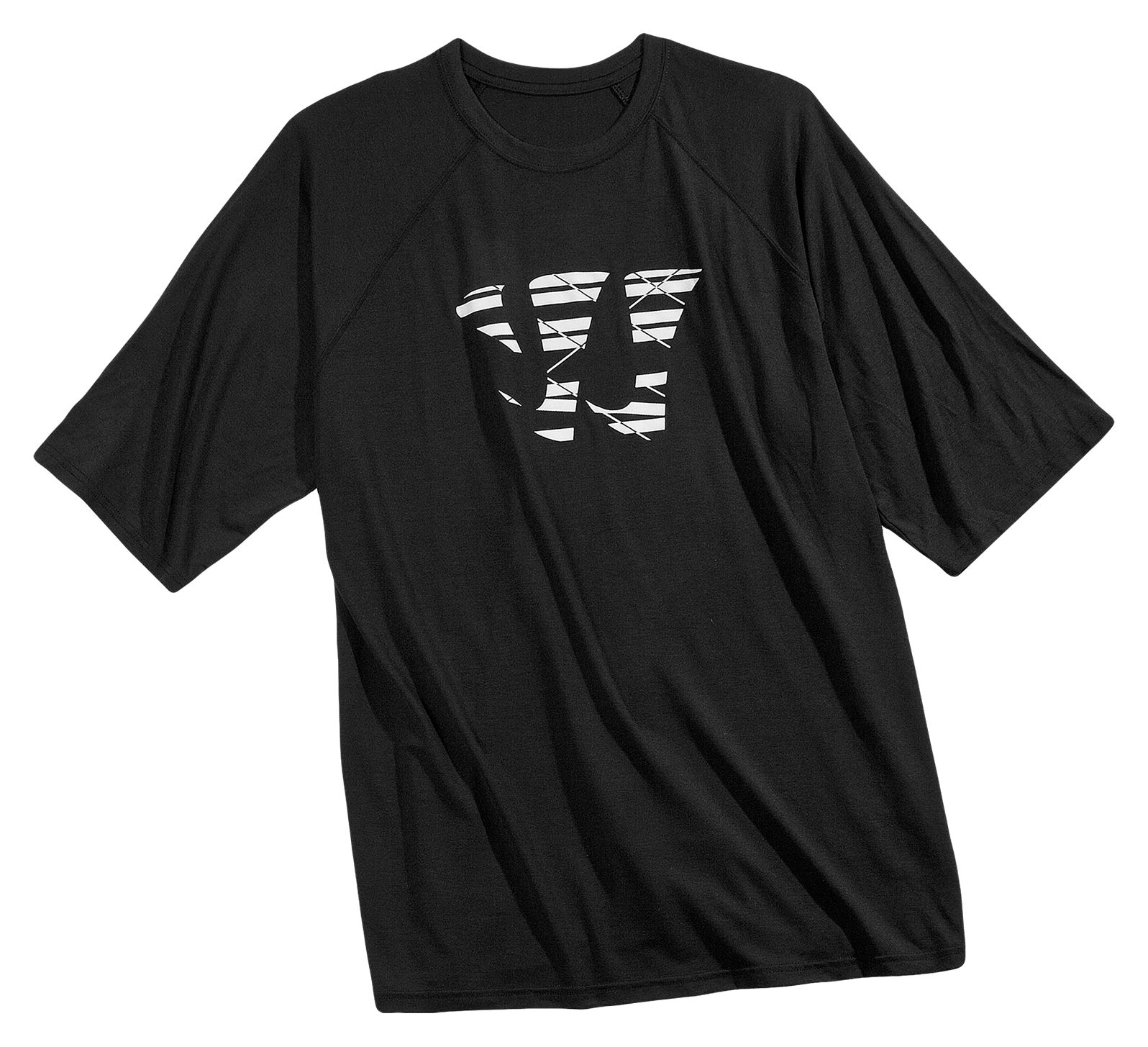 All Hail Tech Tee, Black with White