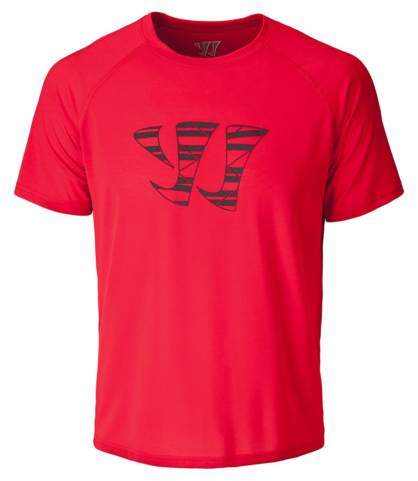 All Hail Tech Tee, Classic Red with Black