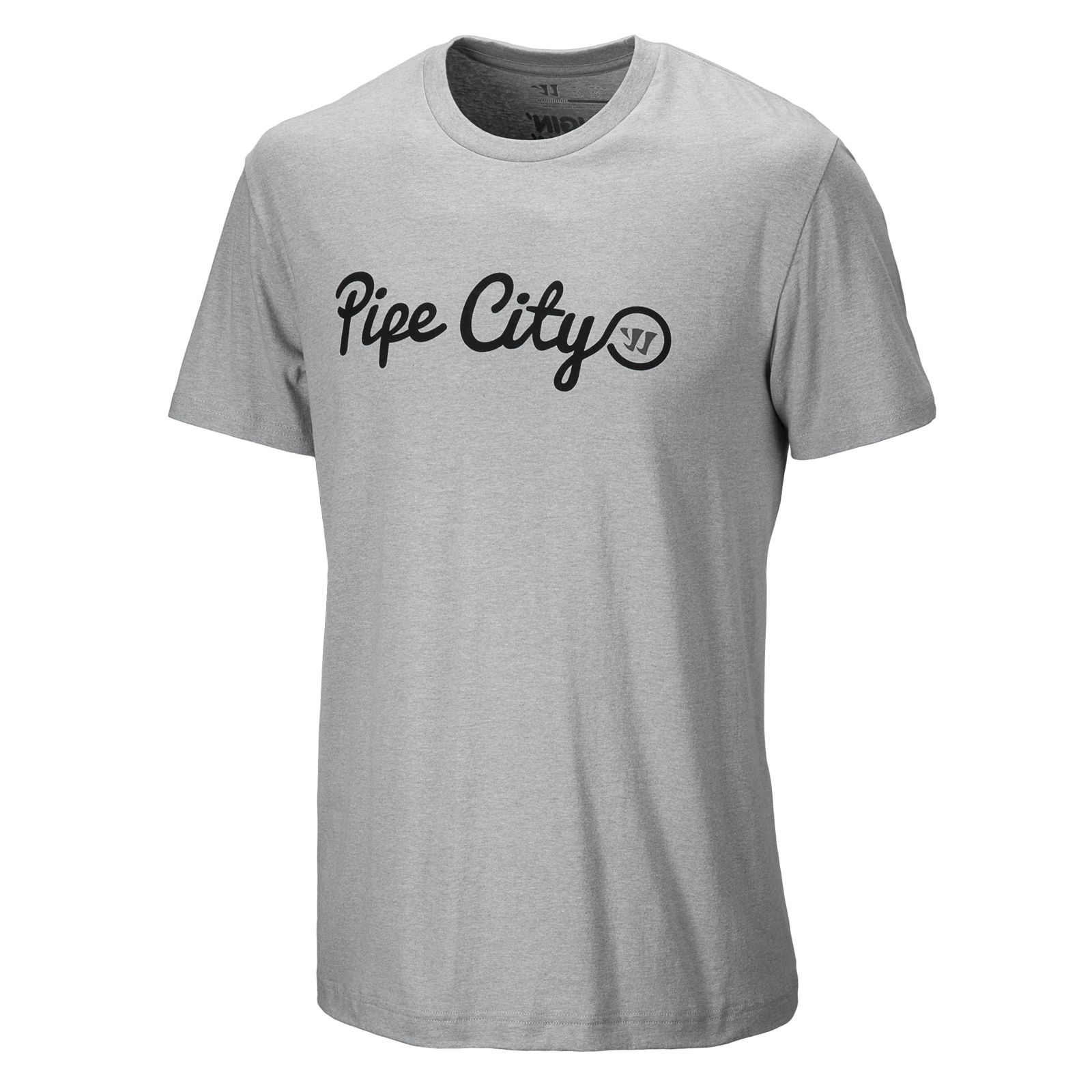 Pipe City 50/50 Tee, Athletic Grey