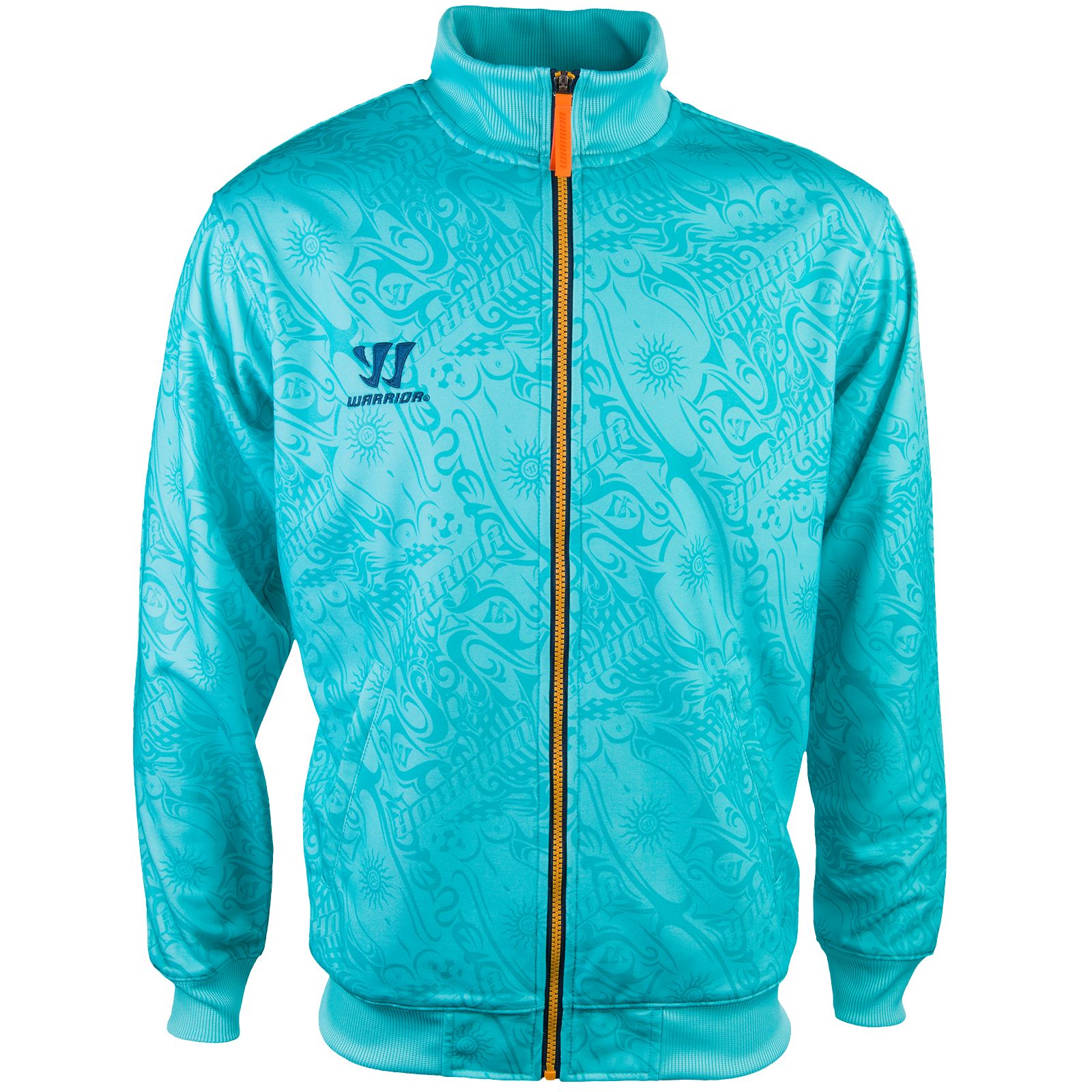 Skreamer Training Track Jacket, Blue Radiance with Insignia Blue &amp; Bright Marigold
