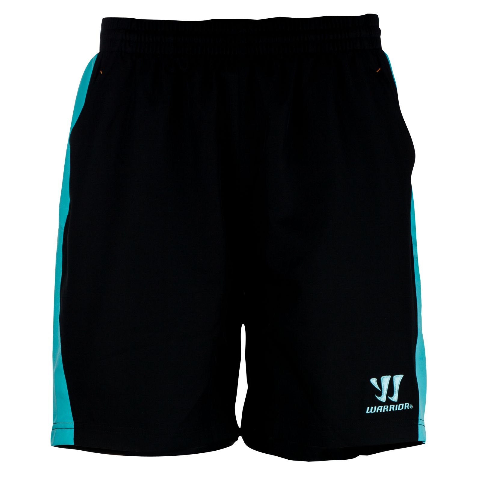Skreamer Training Woven Short, Black with Blue Radiance