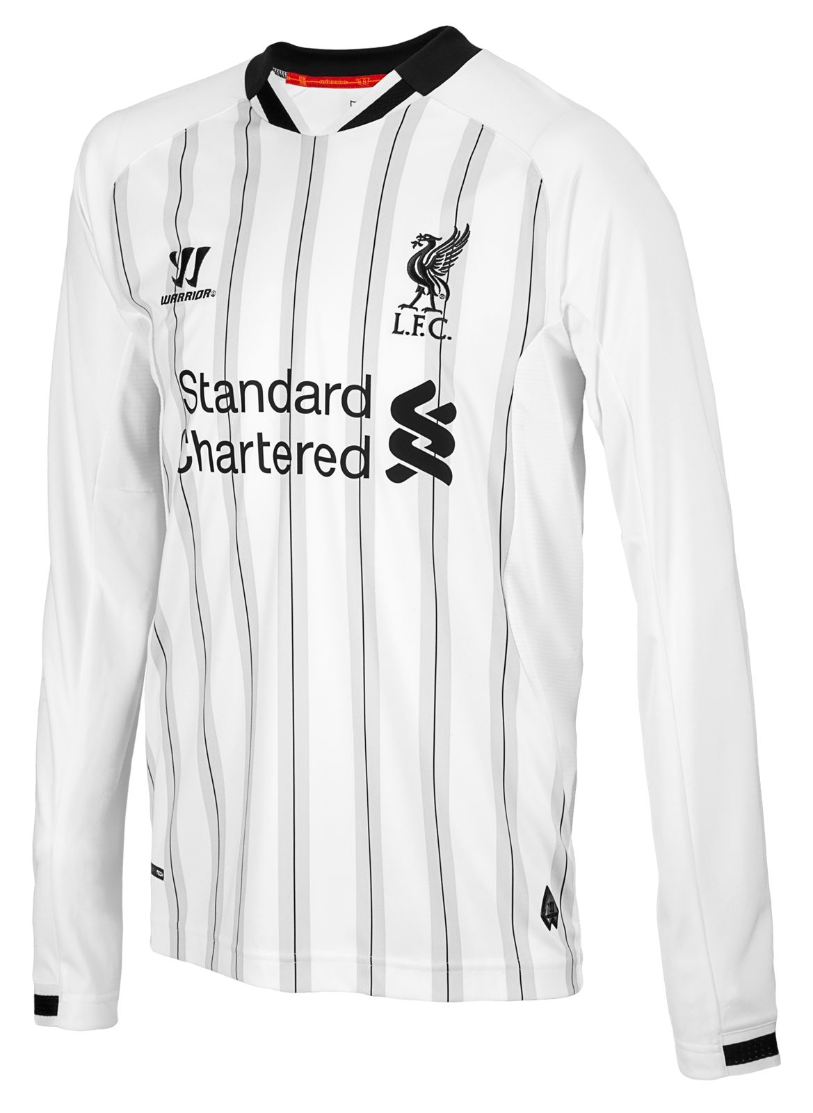 Liverpool Home Jr. Goal Keeper LS Jersey 2013/14, White with Anthracite