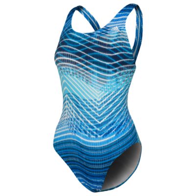 image: adidas Ripple Stripe X-back One-Piece Swimsuit D74739