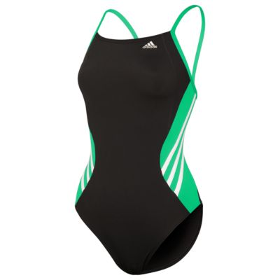image: adidas Solid Splice Vortex-Back Swimsuit D74756