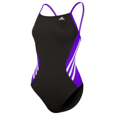 image: adidas Solid Splice Vortex-Back Swimsuit D74757